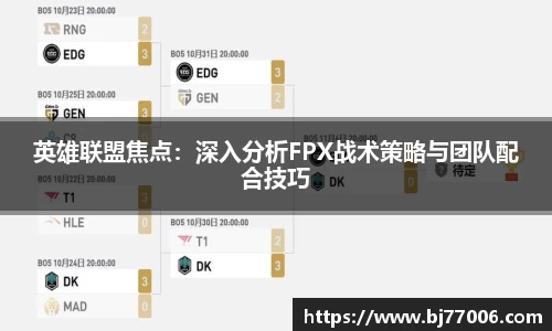 英雄联盟焦点：深入分析FPX战术策略与团队配合技巧